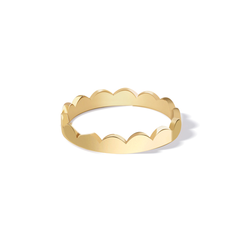 انگشتر رزاری نیم دایره